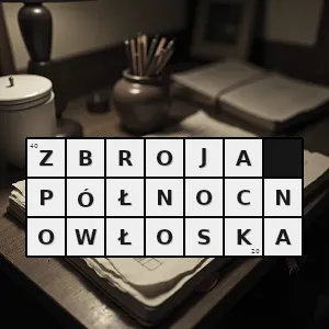 Hasło krzyżówkowe zbroja płytkowa - zbroja północnowłoska – rozwiązanie, synonimy, podpowiedzi i definicje krzyżówkowe